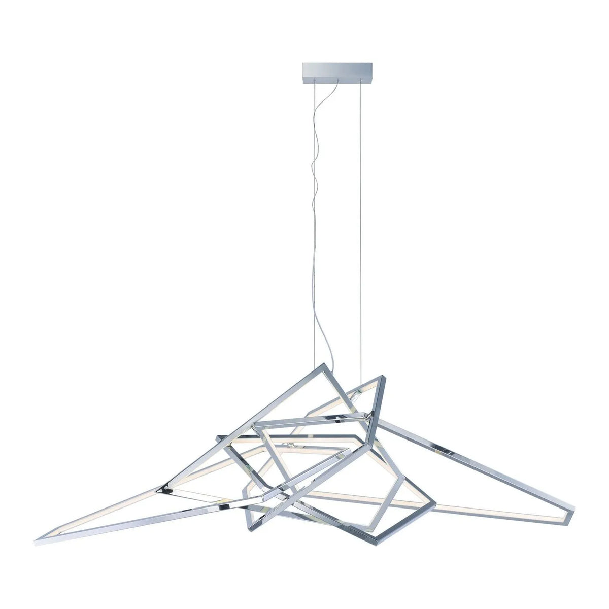 ET2 Lighting - Trapezoid LED Pendant - E22679-PC | Montreal Lighting & Hardware