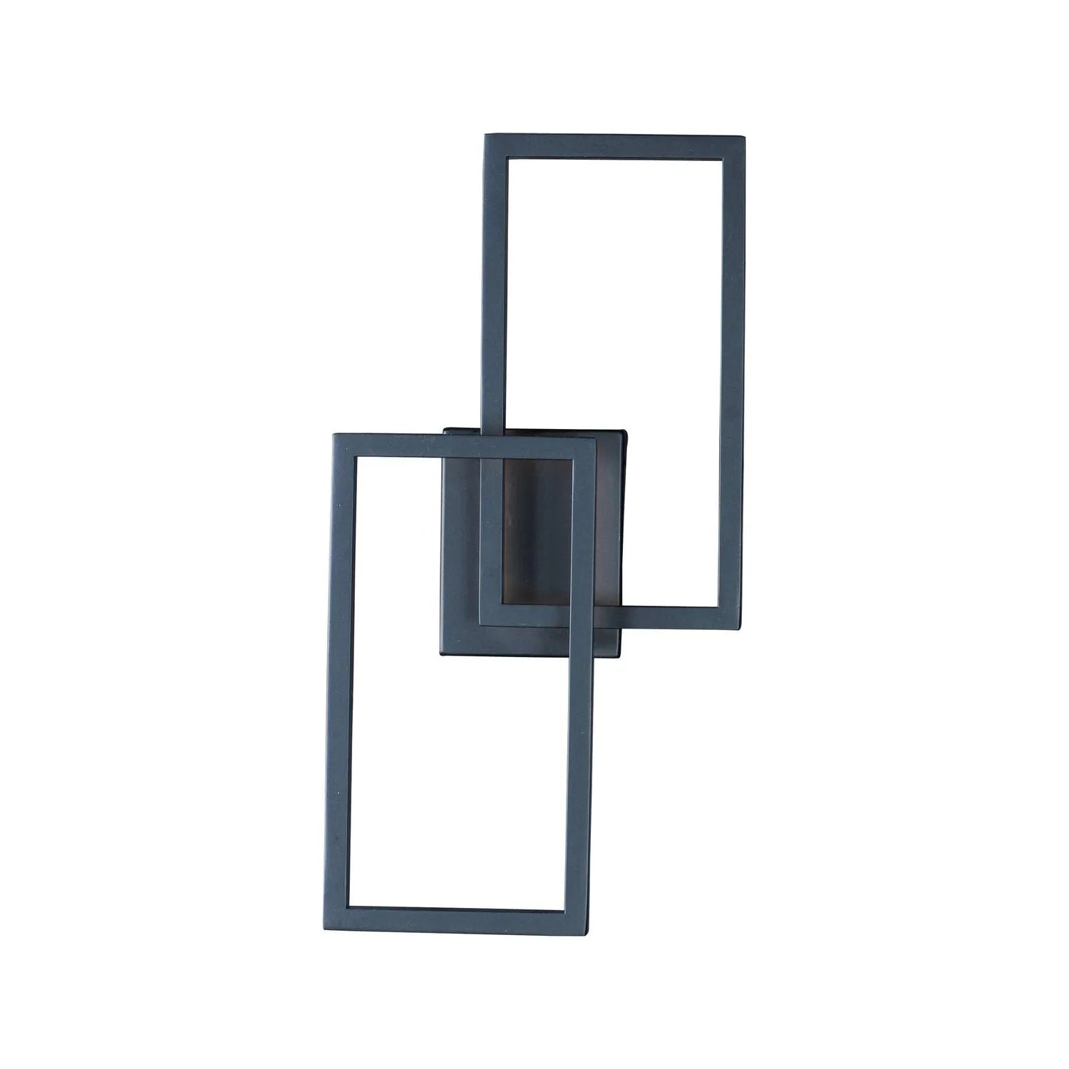 ET2 Lighting - Traverse LED Outdoor Wall Sconce - E21511-BK | Montreal Lighting & Hardware