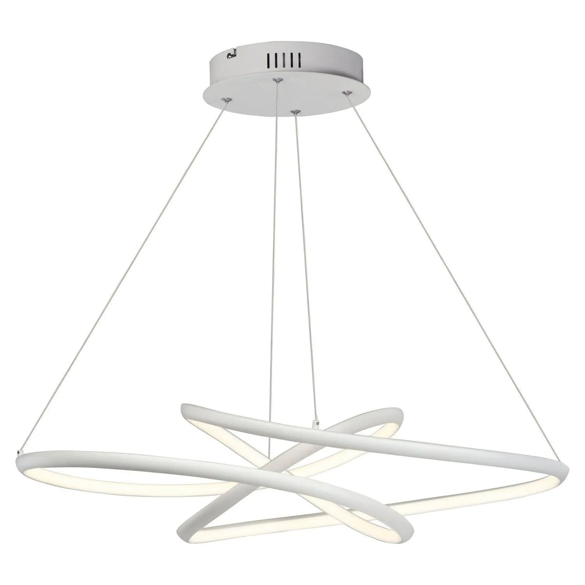 ET2 Lighting - Twisted LED Pendant - E30647-MW | Montreal Lighting & Hardware