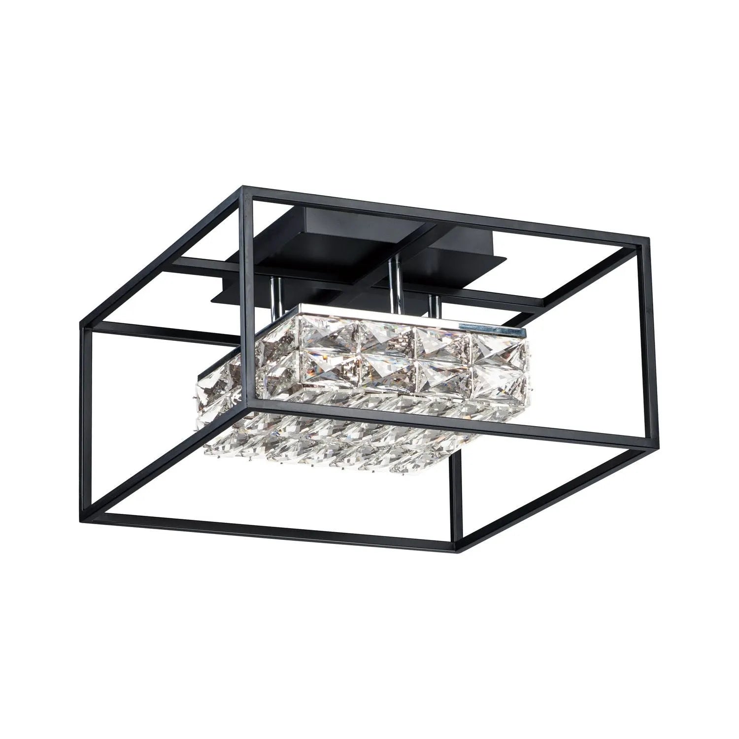 ET2 Lighting - Zephyr LED Flush Mount - E23300-20BK | Montreal Lighting & Hardware