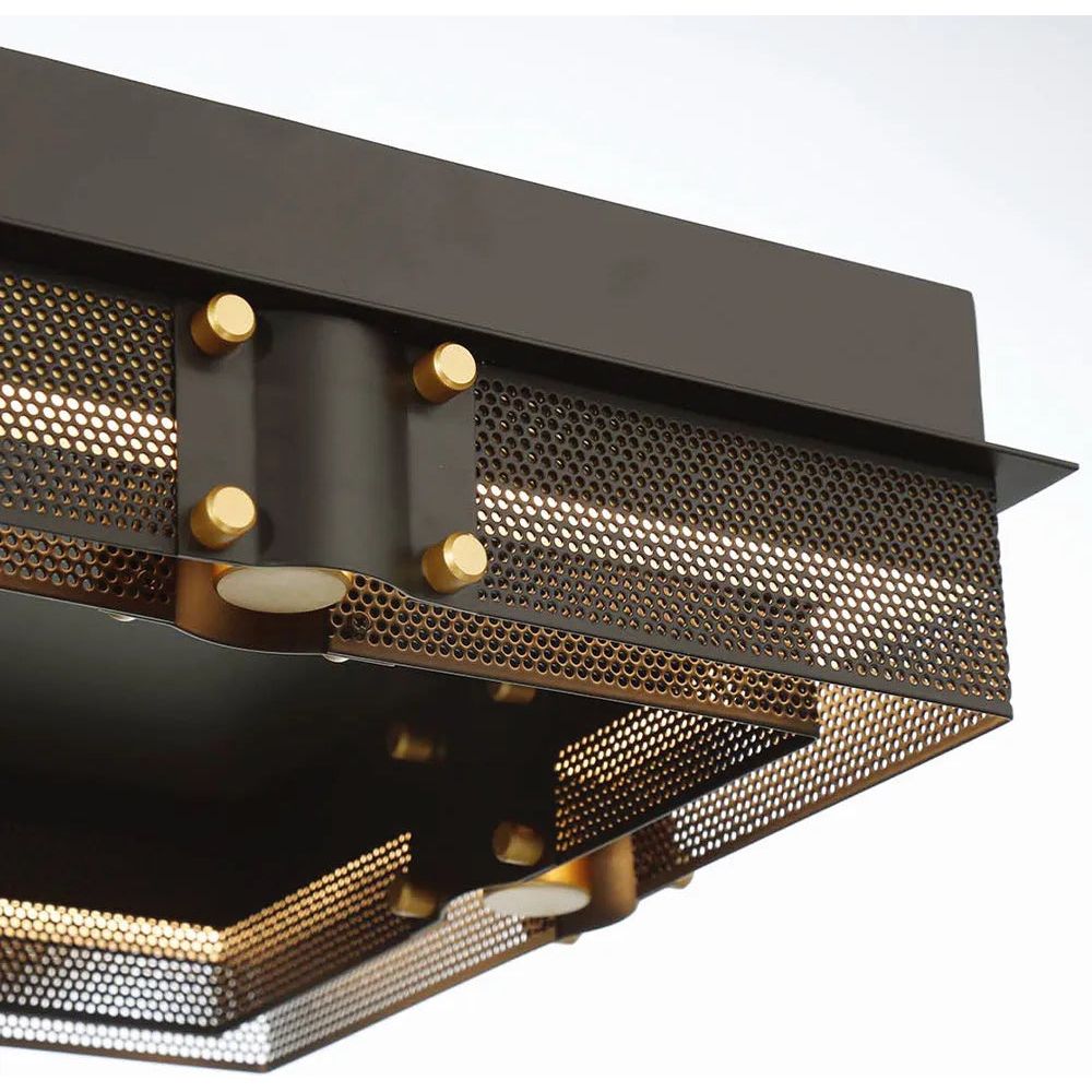 Eurofase - Admiral LED Outdoor Flushmount - 42715-016 | Montreal Lighting & Hardware