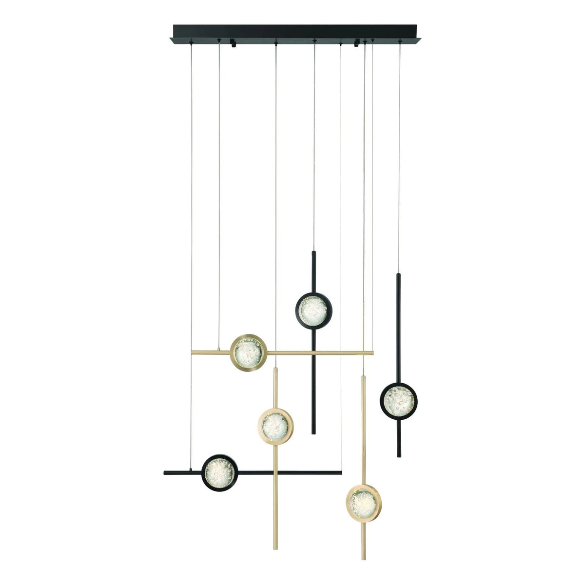 Eurofase - Barletta LED Linear Chandelier - 47255-036 | Montreal Lighting & Hardware