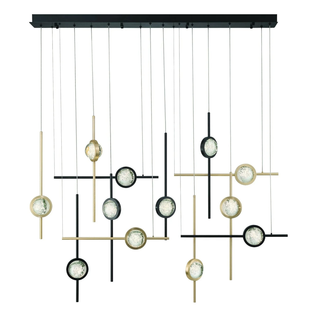 Eurofase - Barletta LED Linear Chandelier - 47256-033 | Montreal Lighting & Hardware