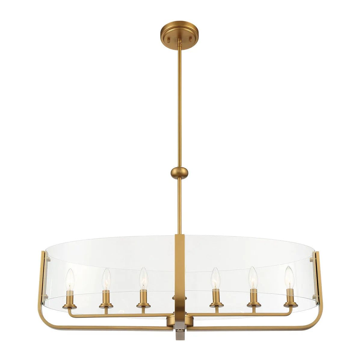 Eurofase - Campisi Oval Chandelier - 38157-011 | Montreal Lighting & Hardware