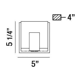 Eurofase - Canmore LED Wall Sconce - 34142-011 | Montreal Lighting & Hardware