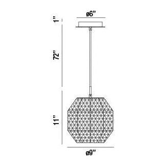 Eurofase - Catalda Pendant - 34289-013 | Montreal Lighting & Hardware