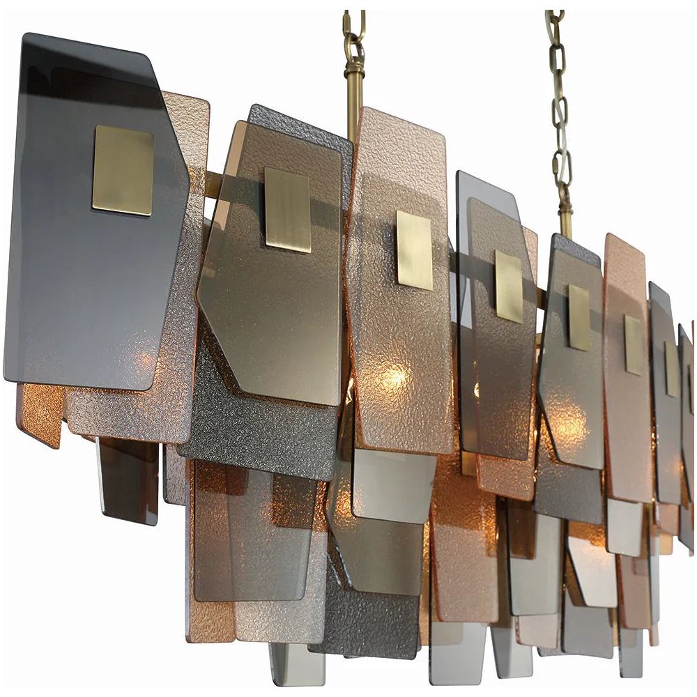 Eurofase - Cocolina Linear Chandelier - 43874-019 | Montreal Lighting & Hardware