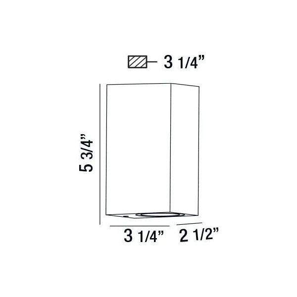 Eurofase - Dale LED Outdoor Wall Mount - 28290-018 | Montreal Lighting & Hardware