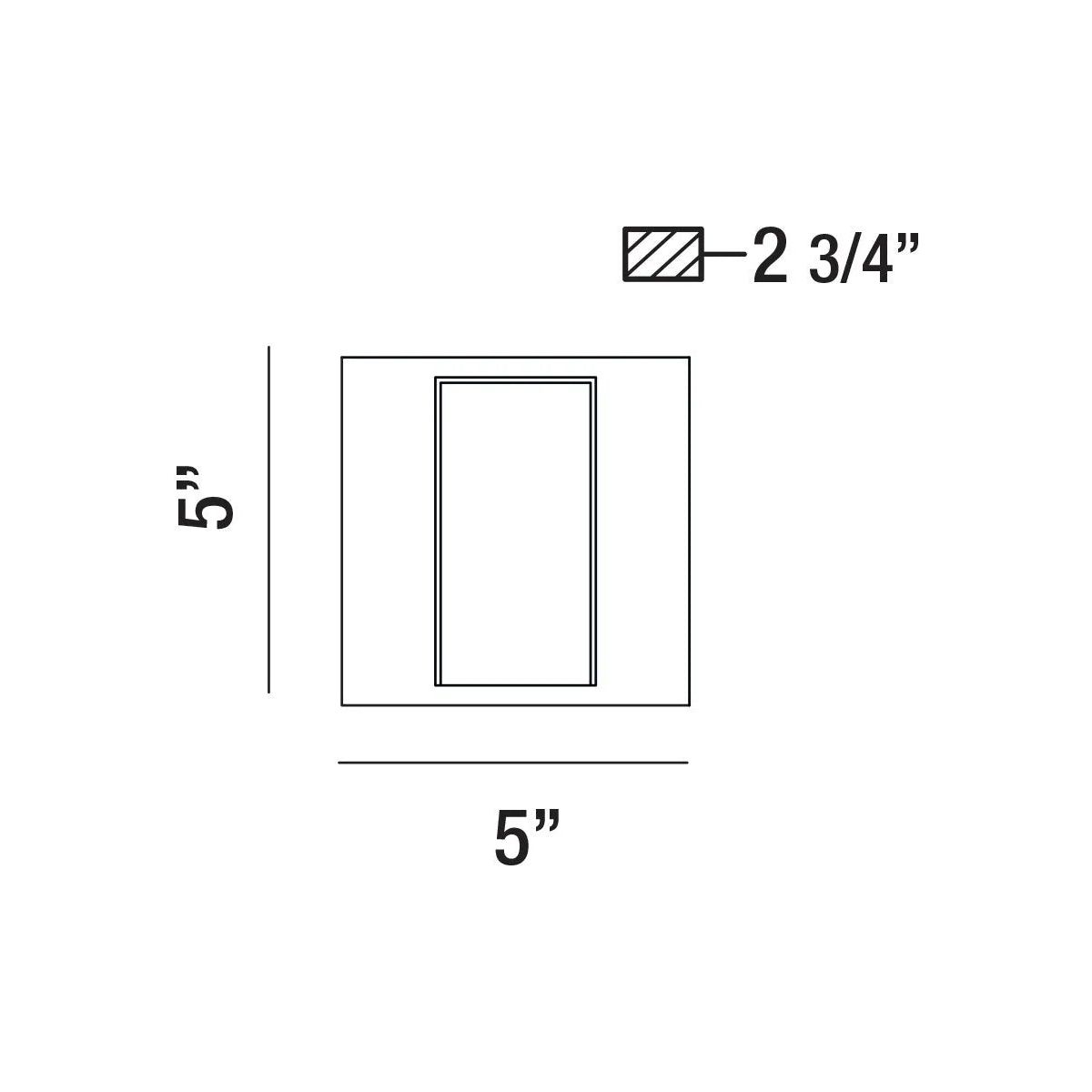 Eurofase - Delrosa LED Wall Sconce - 35650-010 | Montreal Lighting & Hardware