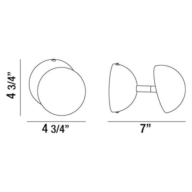 Eurofase - Disk Flushmount - 23024-014 | Montreal Lighting & Hardware