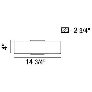 Eurofase - Expo LED Wall Sconce - 30143-012 | Montreal Lighting & Hardware