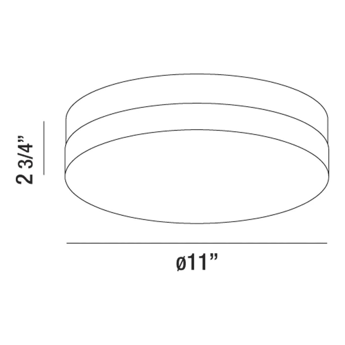 Eurofase - Koss LED Flush Mount - 30152-014 | Montreal Lighting & Hardware