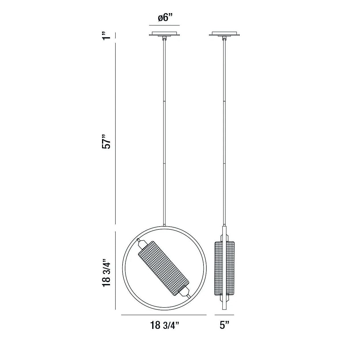 Eurofase - Lozzo Pendant - 28379-011 | Montreal Lighting & Hardware