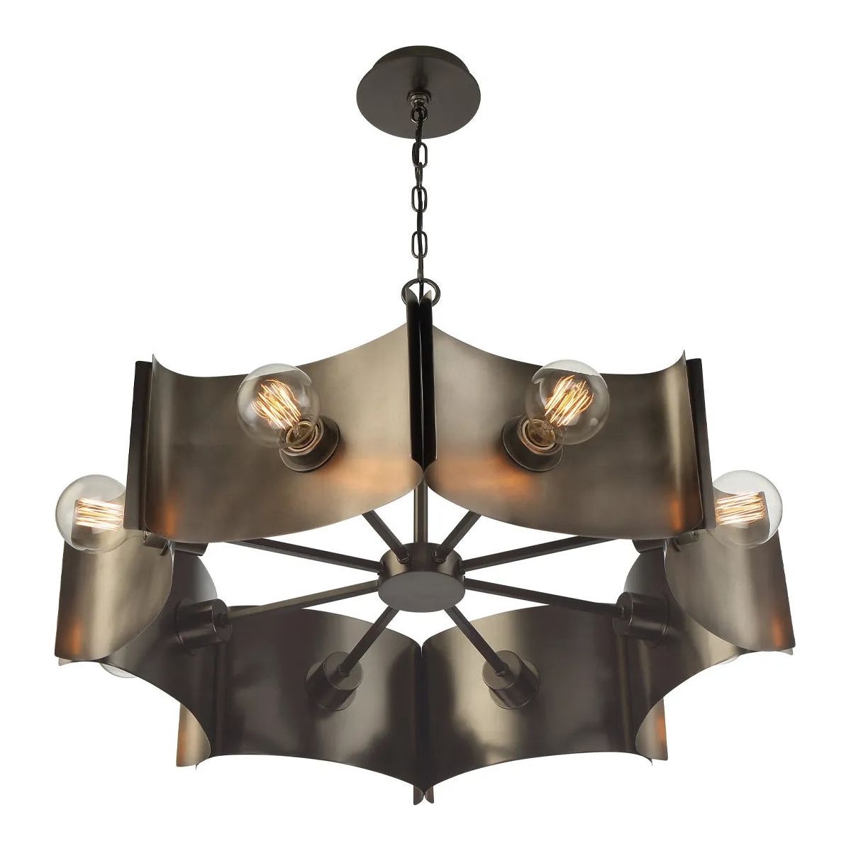 Eurofase - Metallo Chandelier - 38428-012 | Montreal Lighting & Hardware