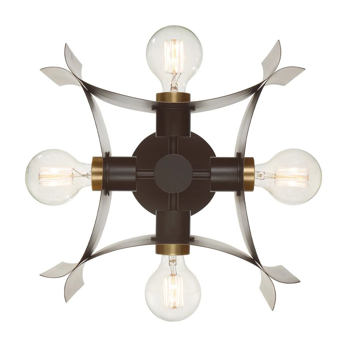 Eurofase - Metallo Semi Flush Mount - 38154-010 | Montreal Lighting & Hardware