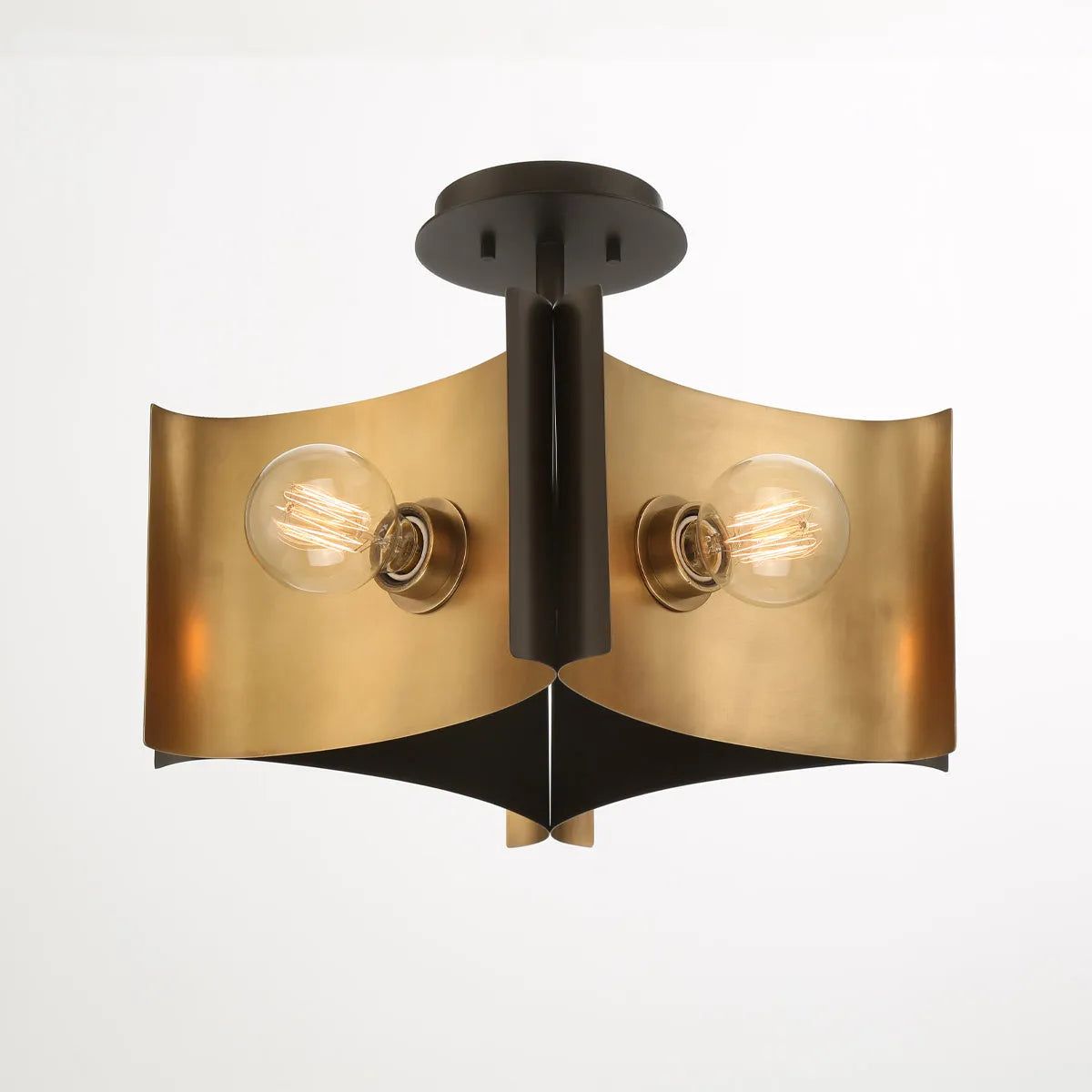 Eurofase - Metallo Semi Flush Mount - 38154-010 | Montreal Lighting & Hardware