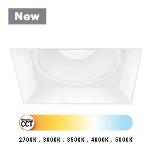 Eurofase - Midway Trimless Square Fixed Downlight - 45360-015 | Montreal Lighting & Hardware