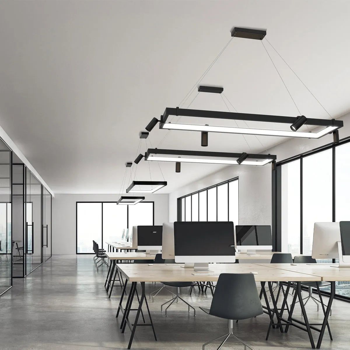 Eurofase - Mucci LED Linear Pendant - 38138-010 | Montreal Lighting & Hardware