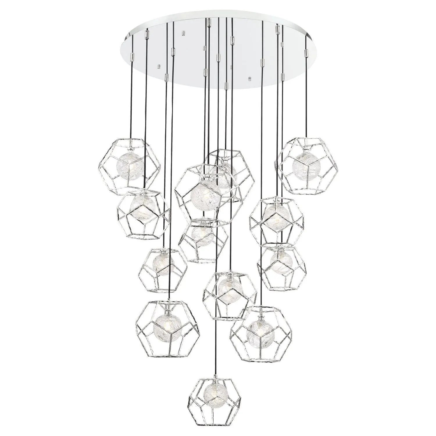 Eurofase - Norway LED Multi-Light Pendant - 35904-014 | Montreal Lighting & Hardware