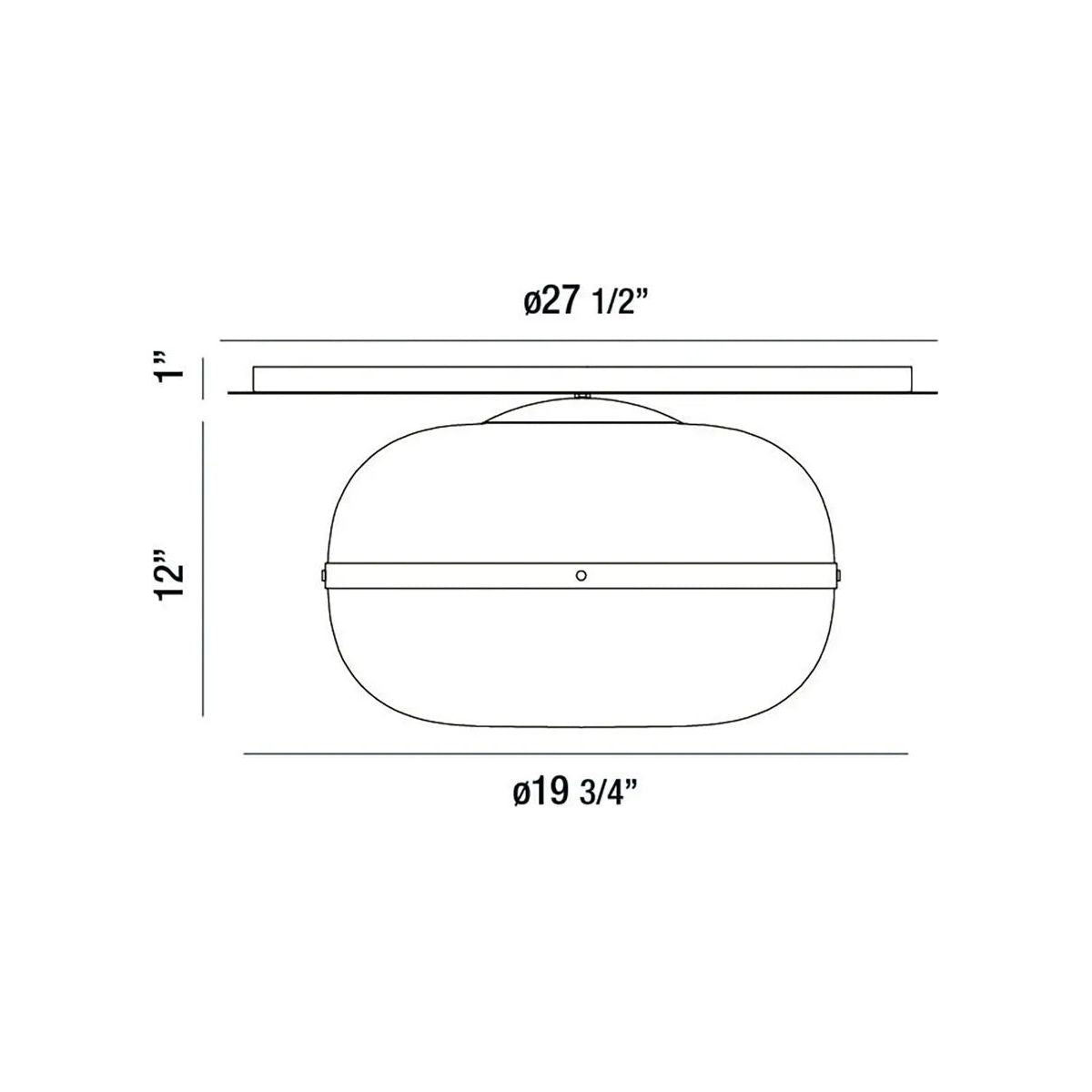 Eurofase - Nottingham Flushmount - 37086-015 | Montreal Lighting & Hardware