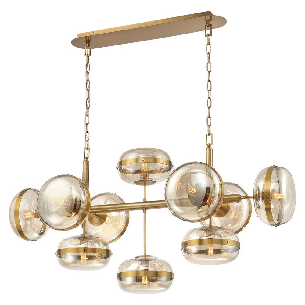 Eurofase - Nottingham Linear Chandelier - 38130-014 | Montreal Lighting & Hardware