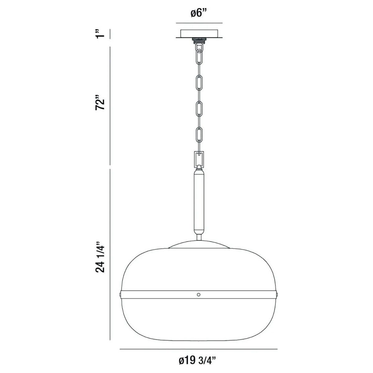 Eurofase - Nottingham Pendant - 37196-011 | Montreal Lighting & Hardware