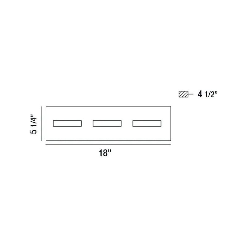 Eurofase - Olson LED Bathbar - 28020-011 | Montreal Lighting & Hardware