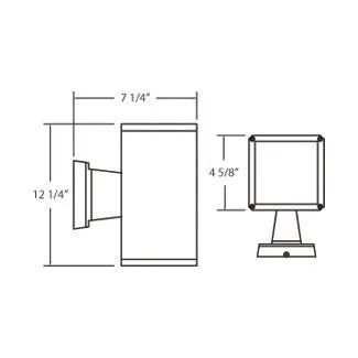 Eurofase - Orona LED Outdoor Inwall - 14751-011 | Montreal Lighting & Hardware