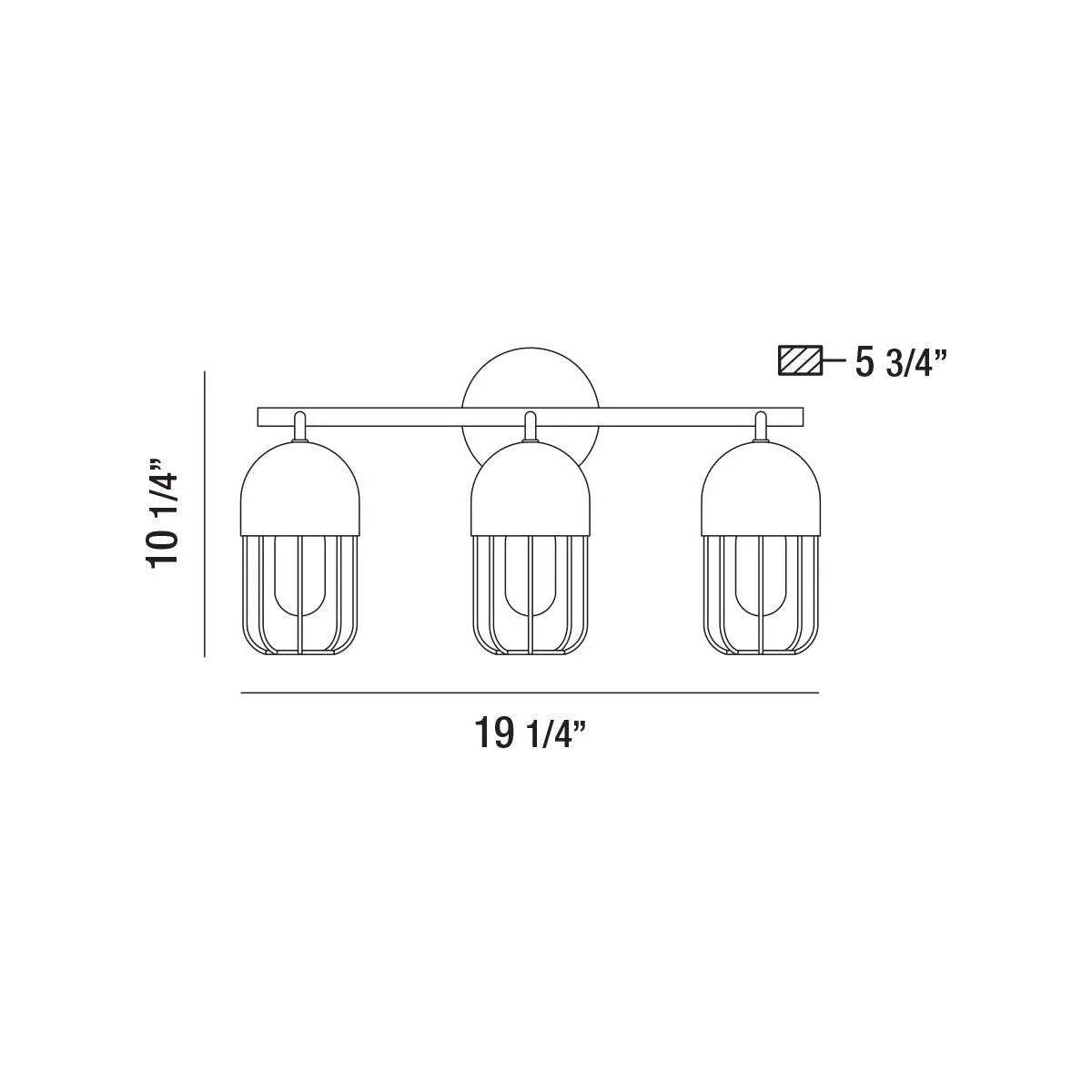 Eurofase - Palmerston Bathbar - 35962-014 | Montreal Lighting & Hardware