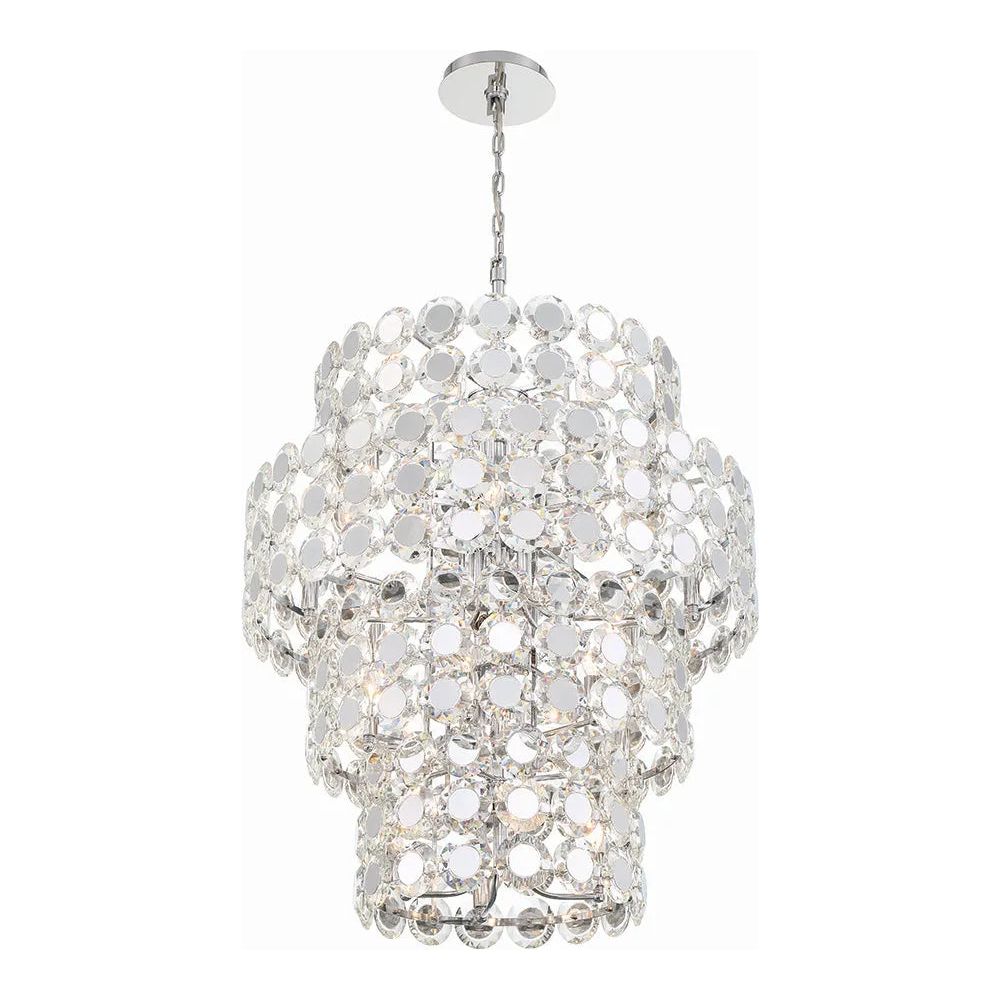 Eurofase - Perrene 4-Tier Chandelier - 44289-010 | Montreal Lighting & Hardware