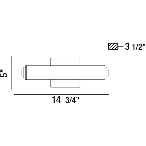 Eurofase - Ray LED Wall Sconce - 30190-016 | Montreal Lighting & Hardware