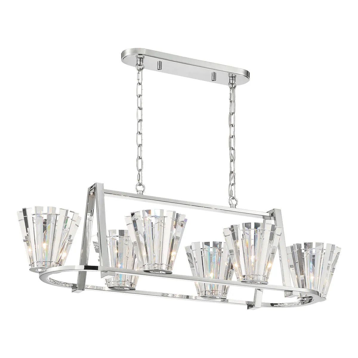 Eurofase - Ricca Linear Chandelier - 38867-019 | Montreal Lighting & Hardware