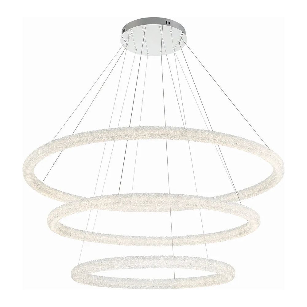 Eurofase - Sassi 3-Tier LED Chandelier - 43927-012 | Montreal Lighting & Hardware