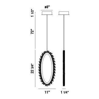 Eurofase - Scoppia LED Pendant - 33729-015 | Montreal Lighting & Hardware