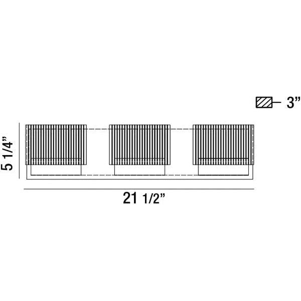 Eurofase - Sonic LED Bathbar - 31439-015 | Montreal Lighting & Hardware