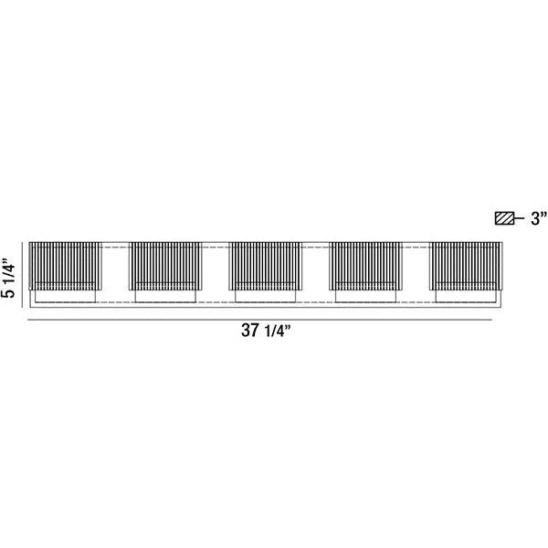 Eurofase - Sonic LED Bathbar - 31439-015 | Montreal Lighting & Hardware