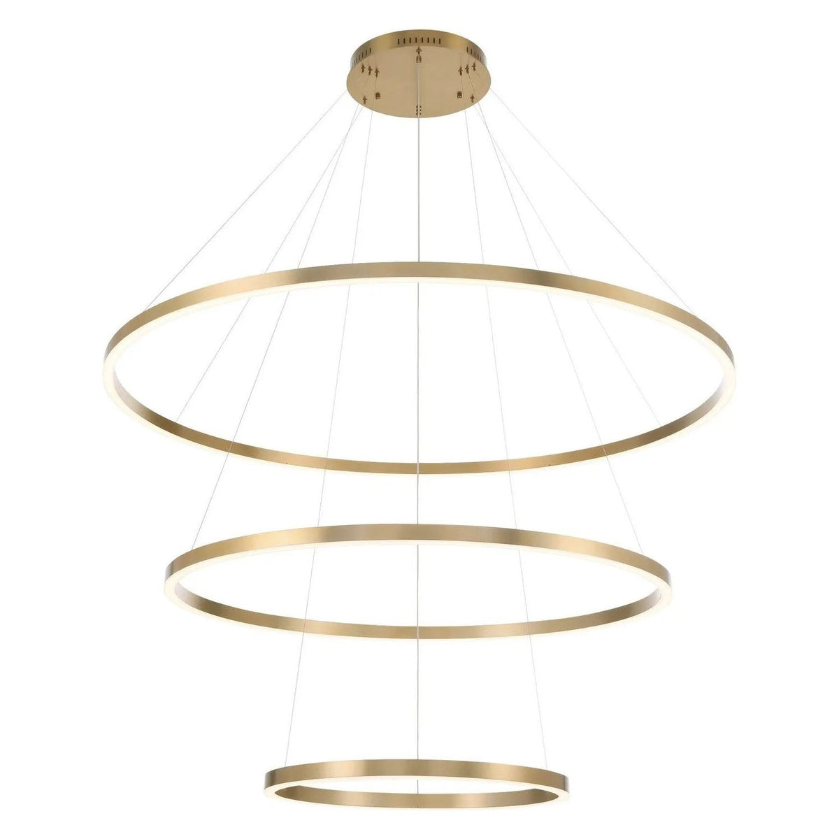 Eurofase - Spunto LED 3 Tier Chandelier - 31474-038 | Montreal Lighting & Hardware