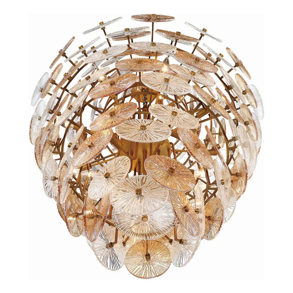 Eurofase - Sue-Anne Large Chandelier - 44574-017 | Montreal Lighting & Hardware