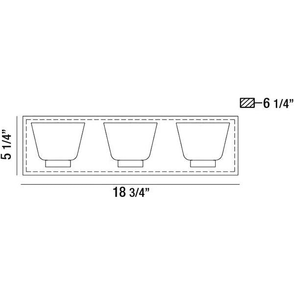 Eurofase - Trent LED Bathbar - 31801-010 | Montreal Lighting & Hardware