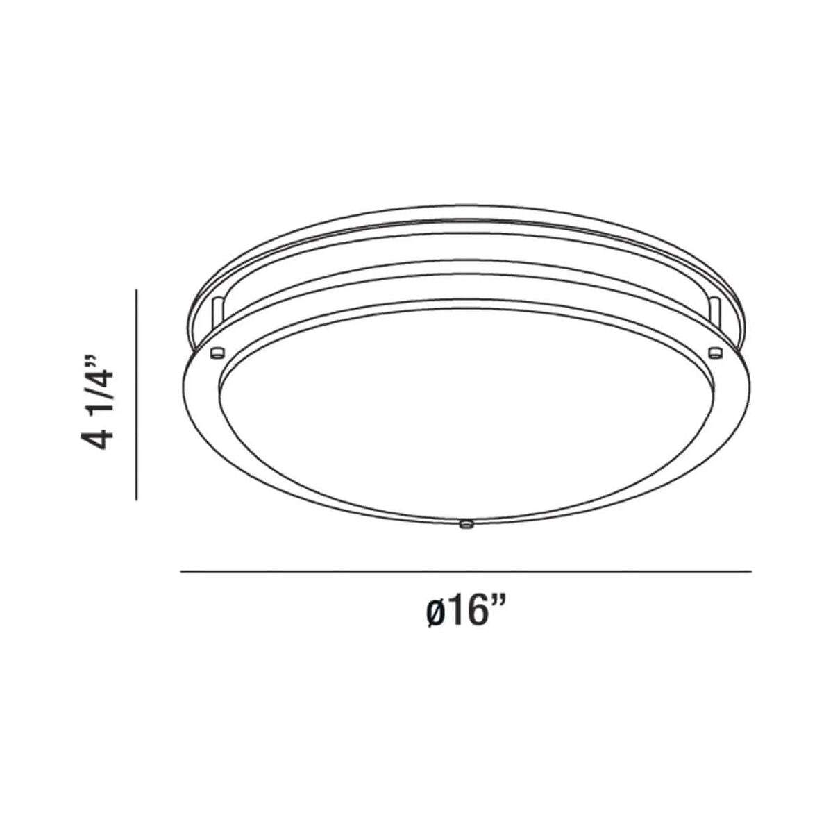 Eurofase - Warden LED Flush Mount - 30125-35-018 | Montreal Lighting & Hardware