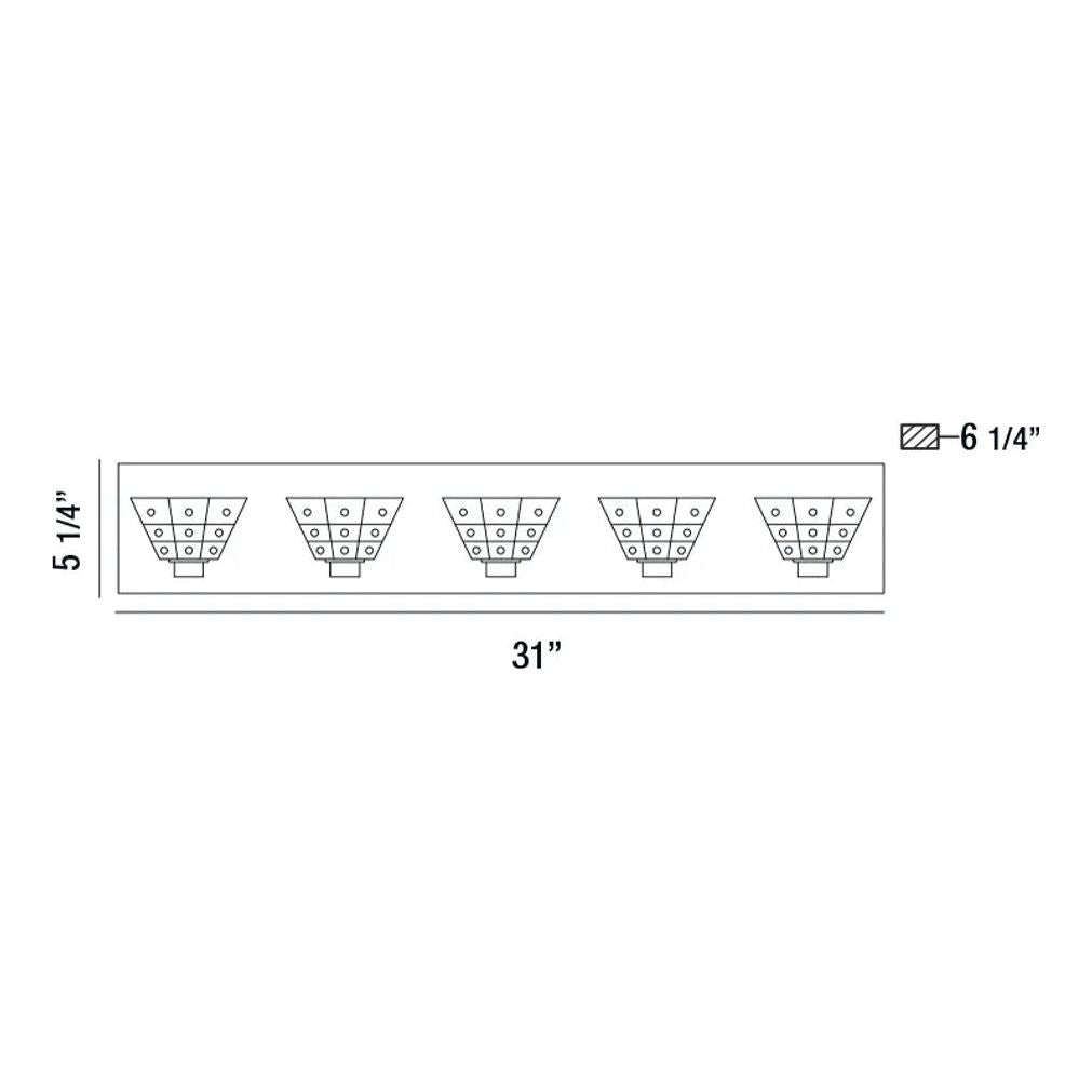 Eurofase - Zilli Bathbar - 28033-011 | Montreal Lighting & Hardware