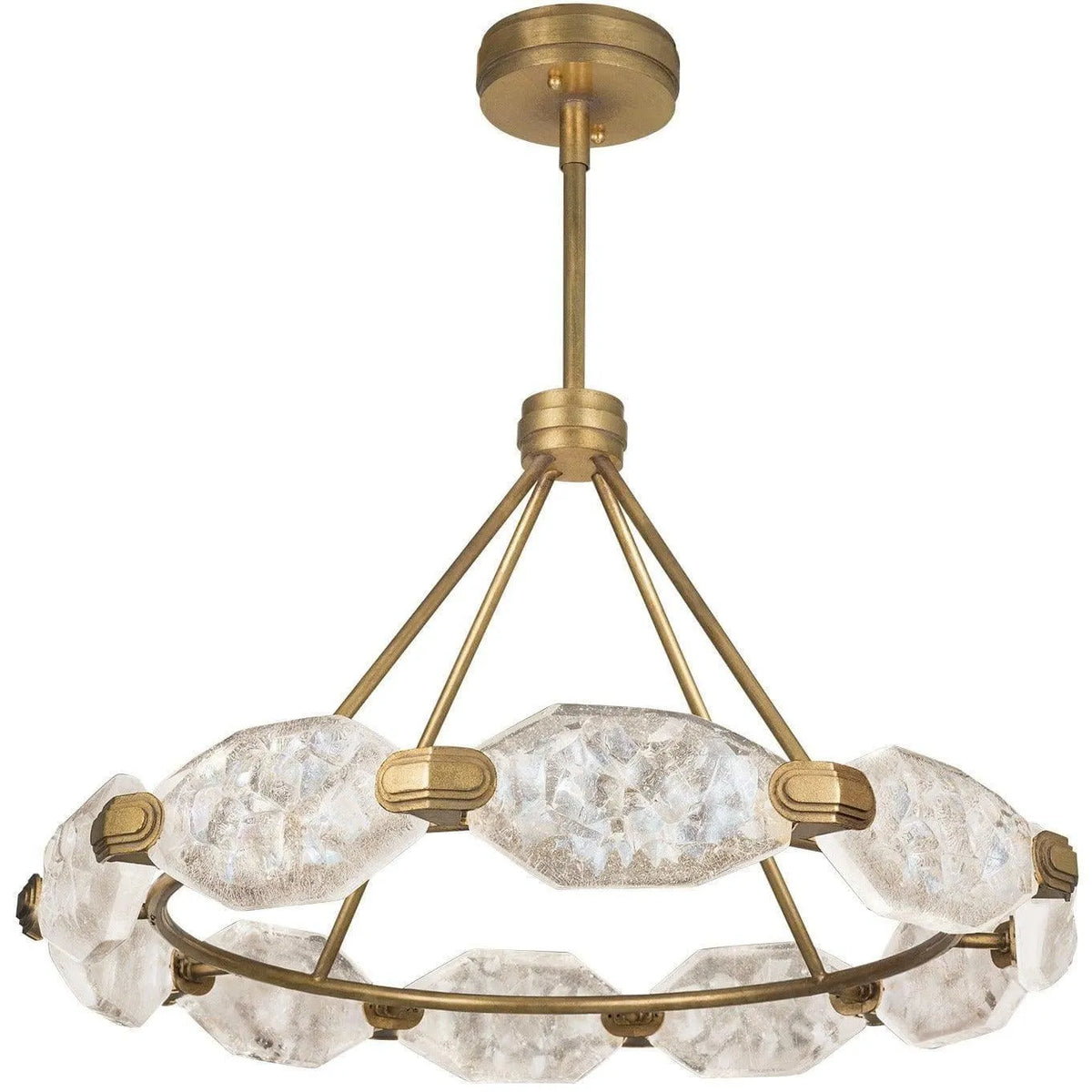 Fine Art Handcrafted Lighting - Allison Paladino 32-Inch LED Pendant - 873040-2ST | Montreal Lighting & Hardware