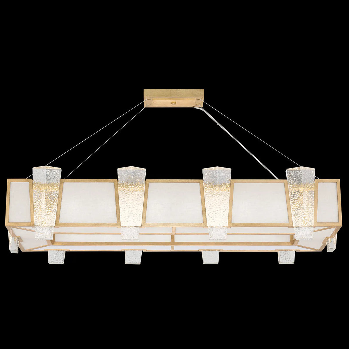 Fine Art Handcrafted Lighting - Crownstone 52-Inch 16 Light Pendant - 891240-11ST | Montreal Lighting & Hardware