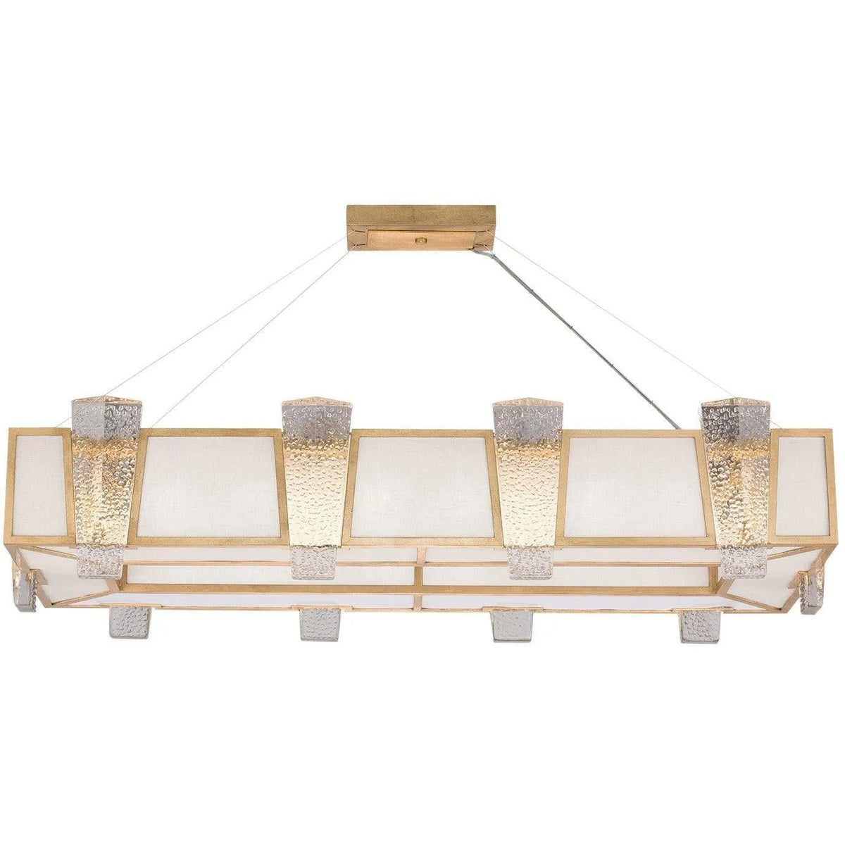 Fine Art Handcrafted Lighting - Crownstone 52-Inch 16 Light Pendant - 891240-21ST | Montreal Lighting & Hardware