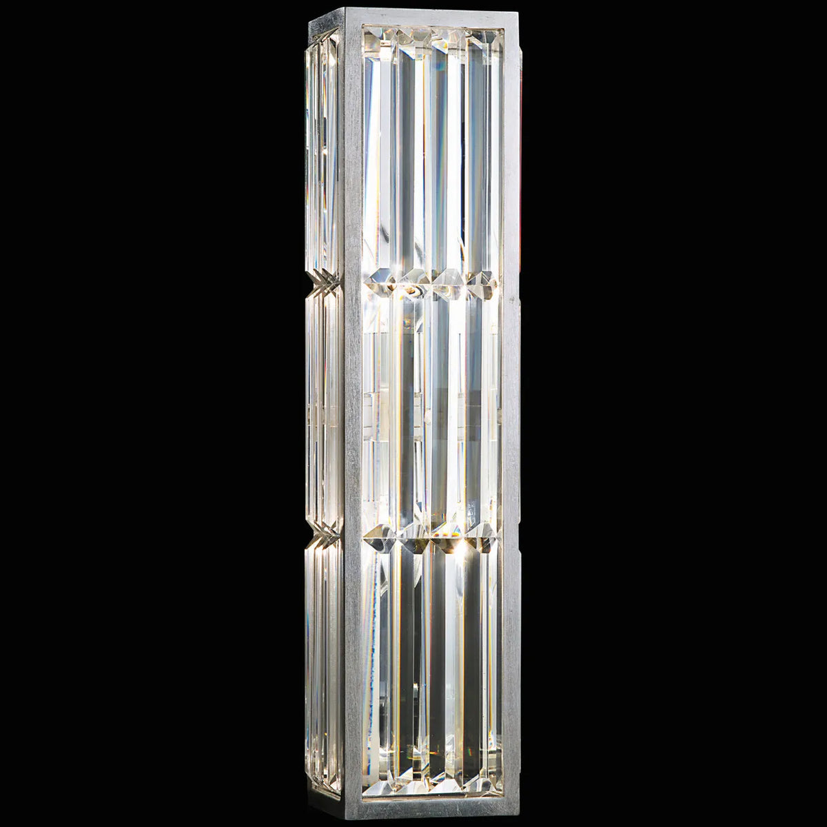 Fine Art Handcrafted Lighting - Crystal Enchantment 23-Inch Two Light Wall Sconce - 811250-2ST | Montreal Lighting & Hardware