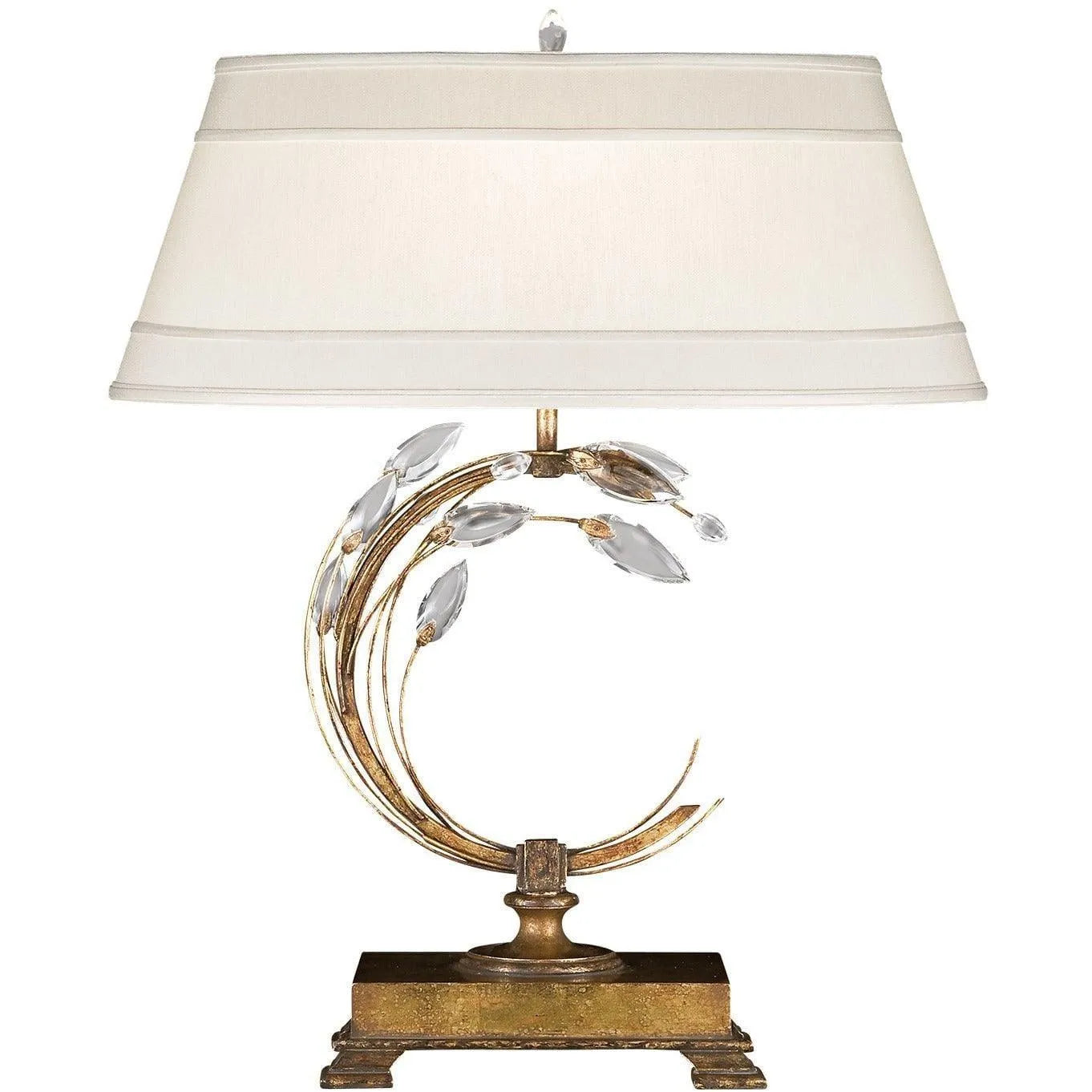 Crystal Laurel 31-Inch One Light Table Lamp