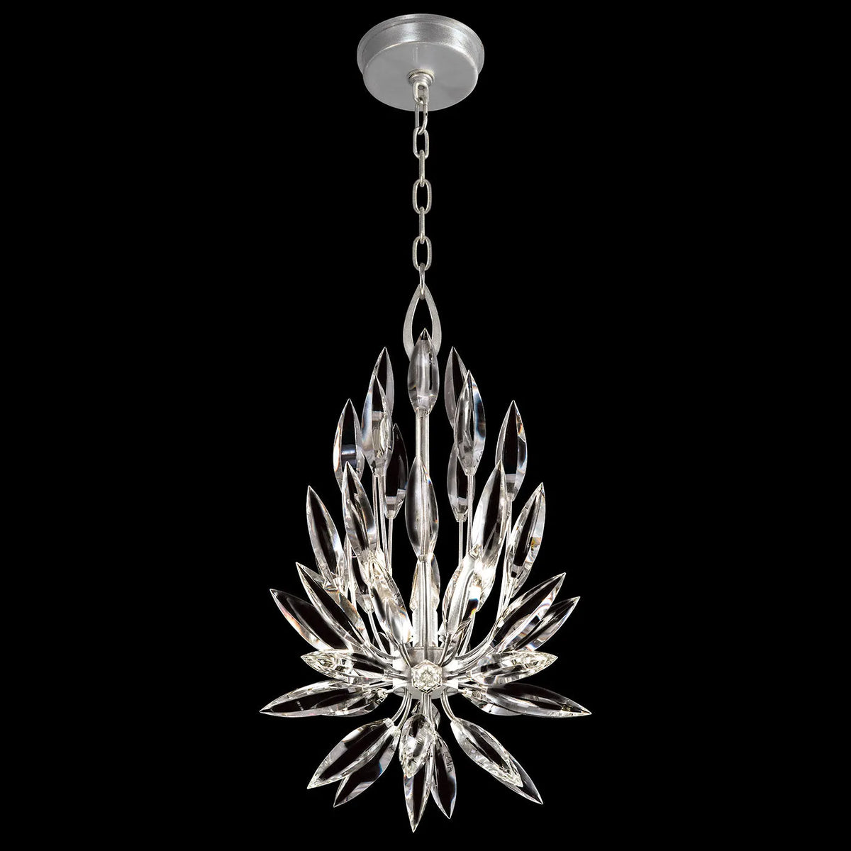 Fine Art Handcrafted Lighting - Lily Buds 12-Inch Three Light Chandelier - 881540-1ST | Montreal Lighting & Hardware