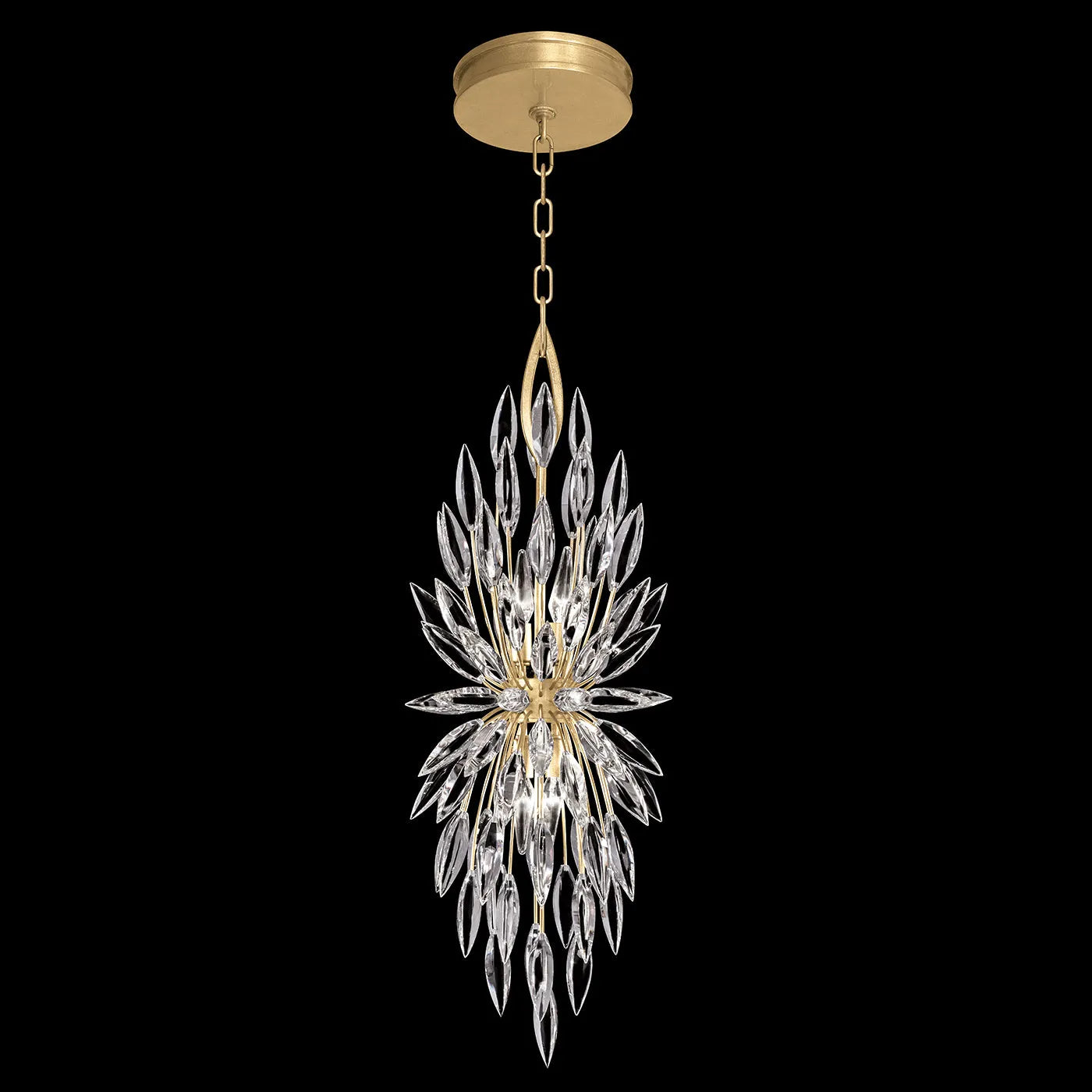 Fine Art Handcrafted Lighting - Lily Buds 13-Inch Four Light Pendant - 883740-1ST | Montreal Lighting & Hardware