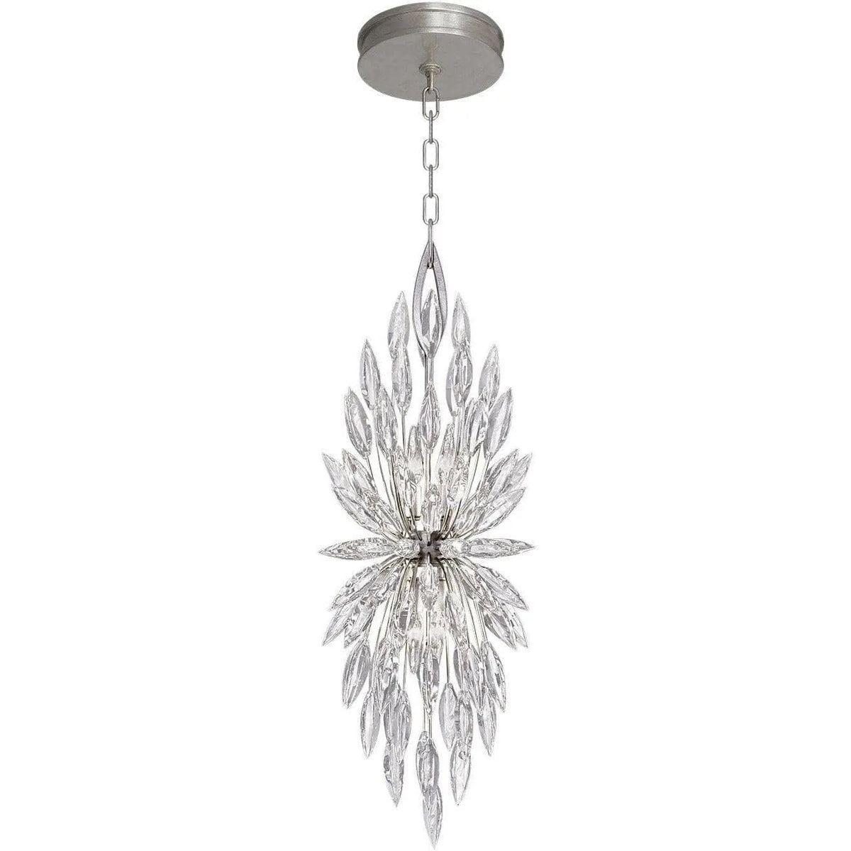 Fine Art Handcrafted Lighting - Lily Buds 13-Inch Four Light Pendant - 883740ST | Montreal Lighting & Hardware