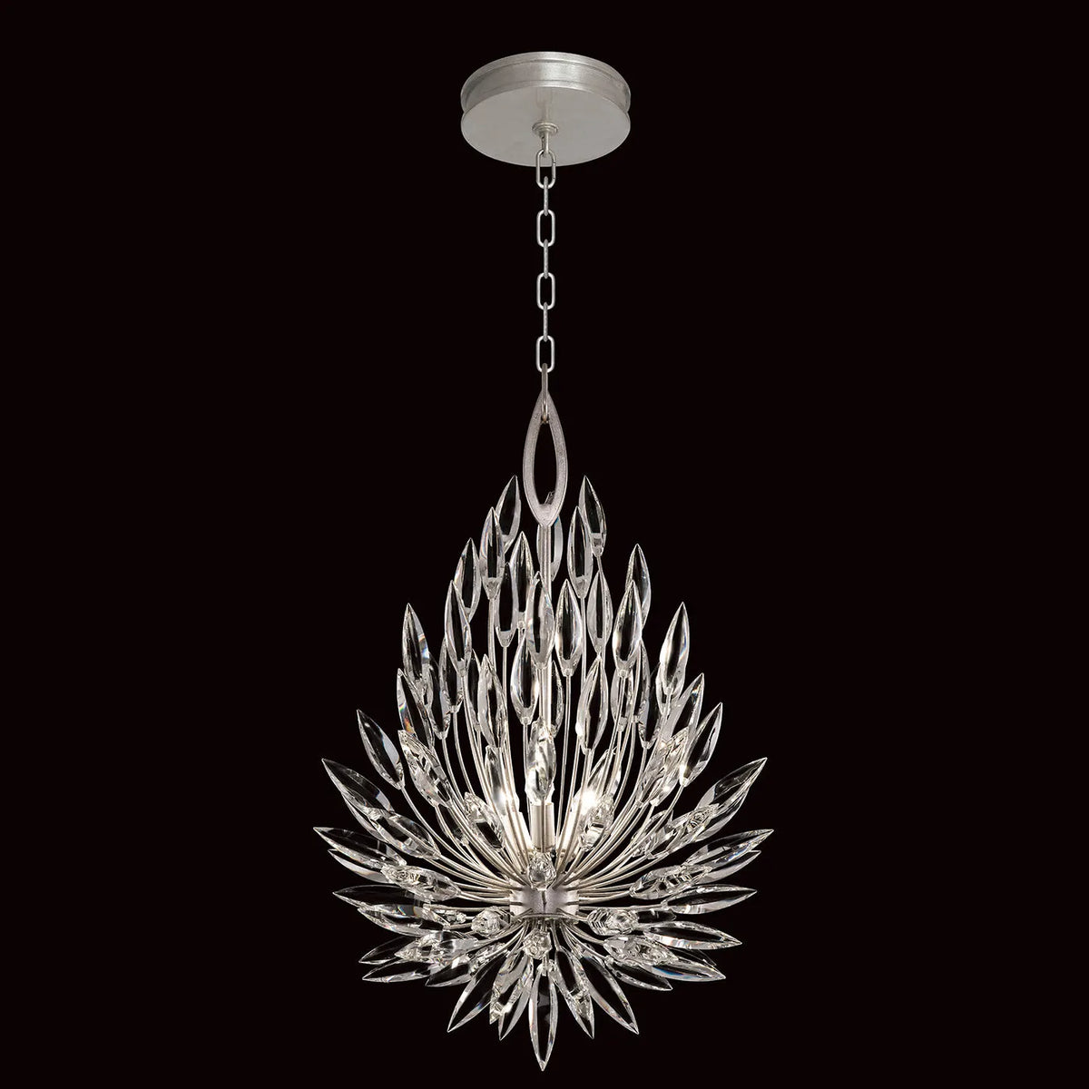 Fine Art Handcrafted Lighting - Lily Buds 19-Inch Three Light Chandelier - 881640-1ST | Montreal Lighting & Hardware